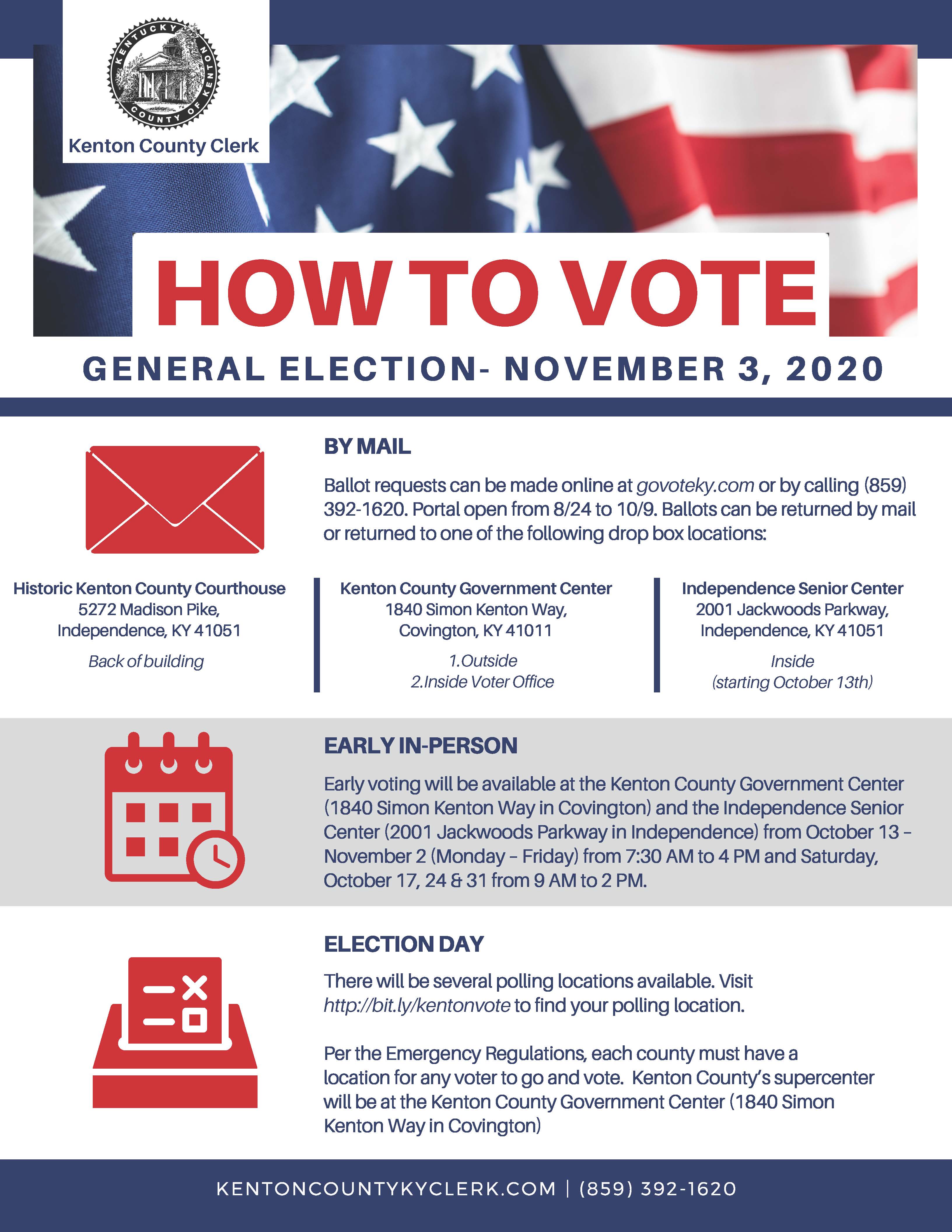 Voting Information--November 3, 2020 > City Of Ludlow